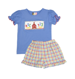 Banana Split School Days Ruffle Short Set