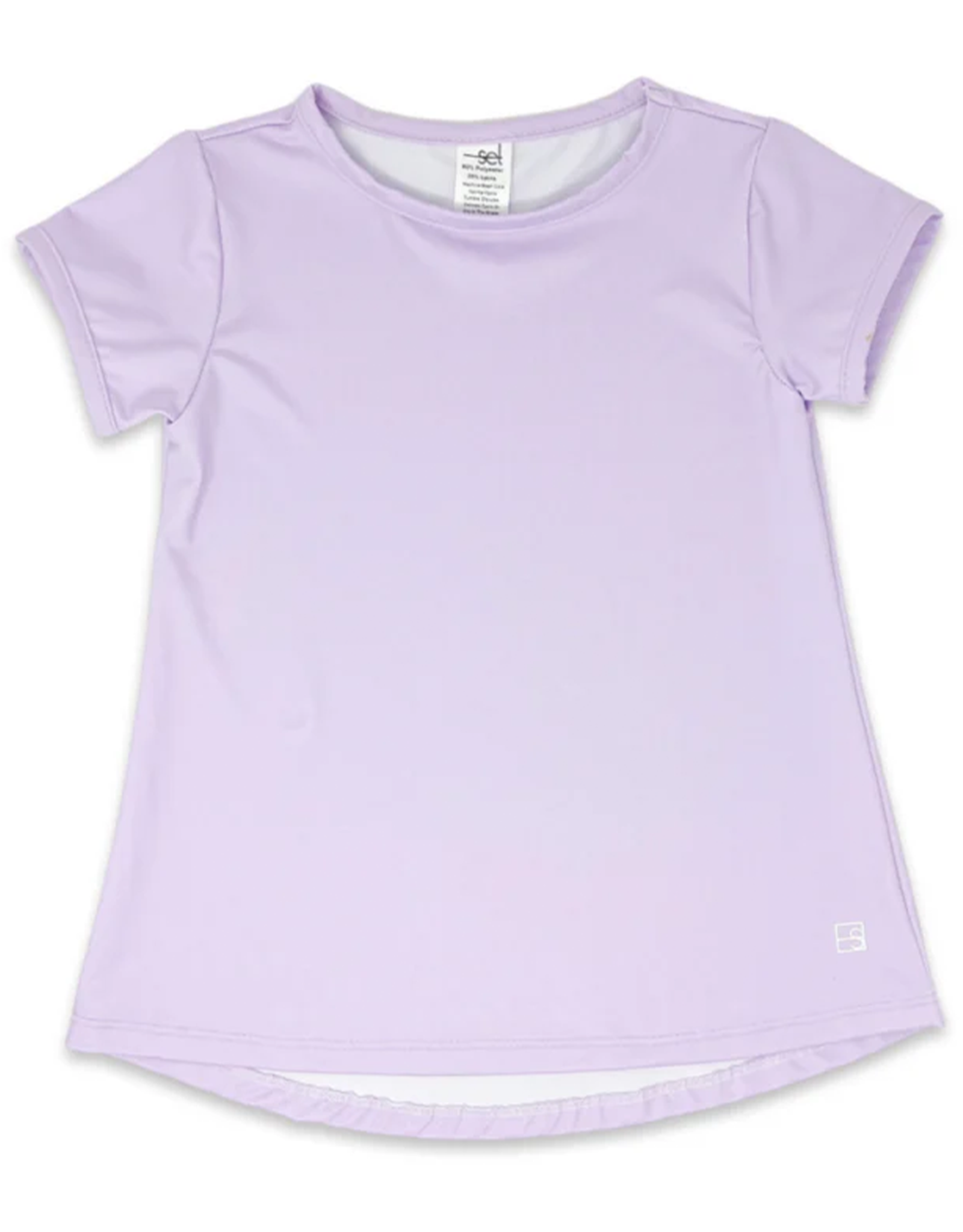Set Athleisure Bridget Basic Tee Petal Purple