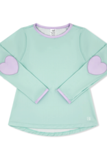 Set Athleisure Kylie LS Tee Cool Mint, Petal Purple