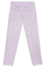Set Athleisure Sadie Scallop Legging Be Mine Petal Purple