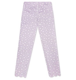 Set Athleisure Sadie Scallop Legging Be Mine Petal Purple