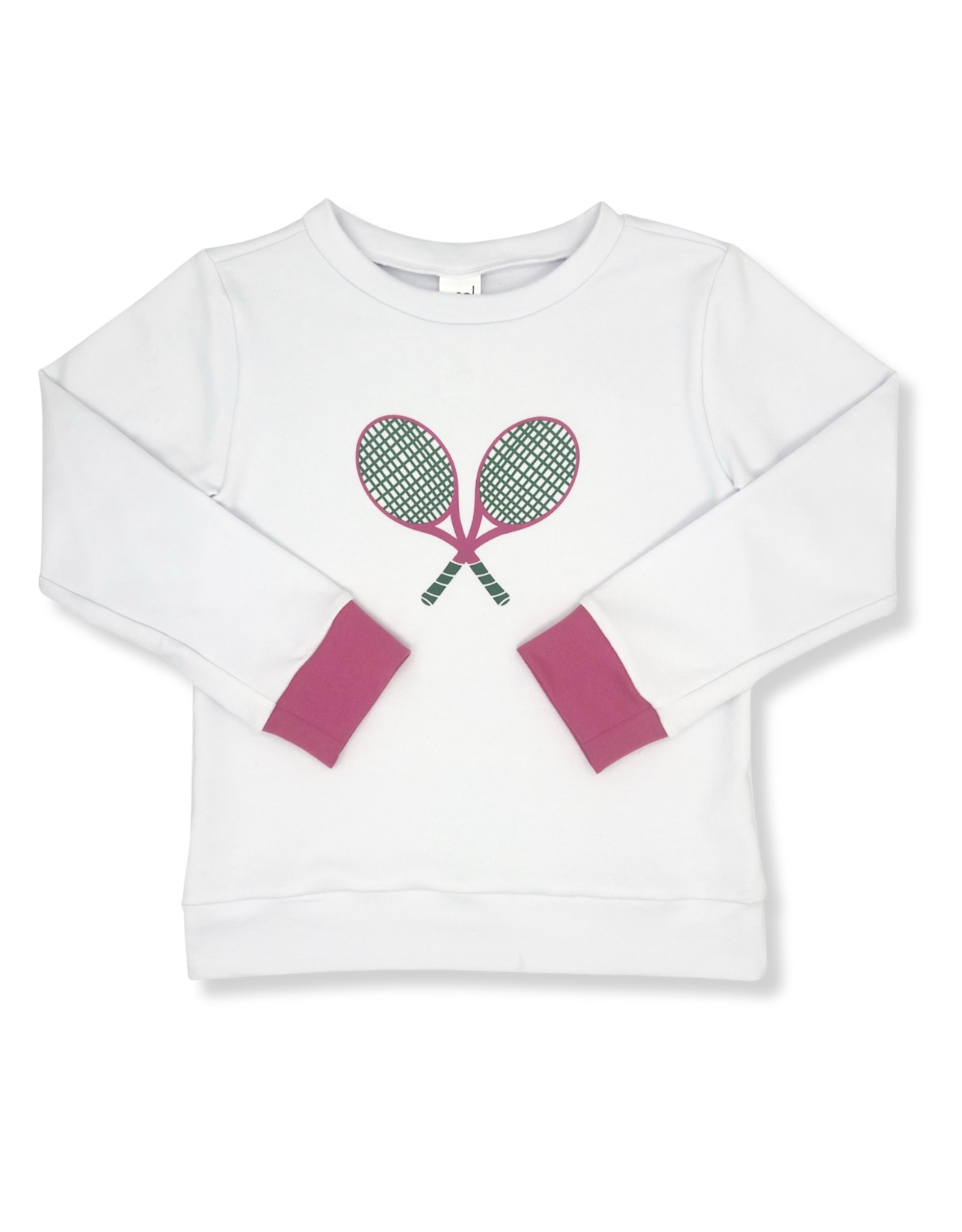 Set Athleisure Alex Sweatshirt Daisy White Tennis