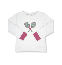 Set Athleisure Alex Sweatshirt Daisy White Tennis