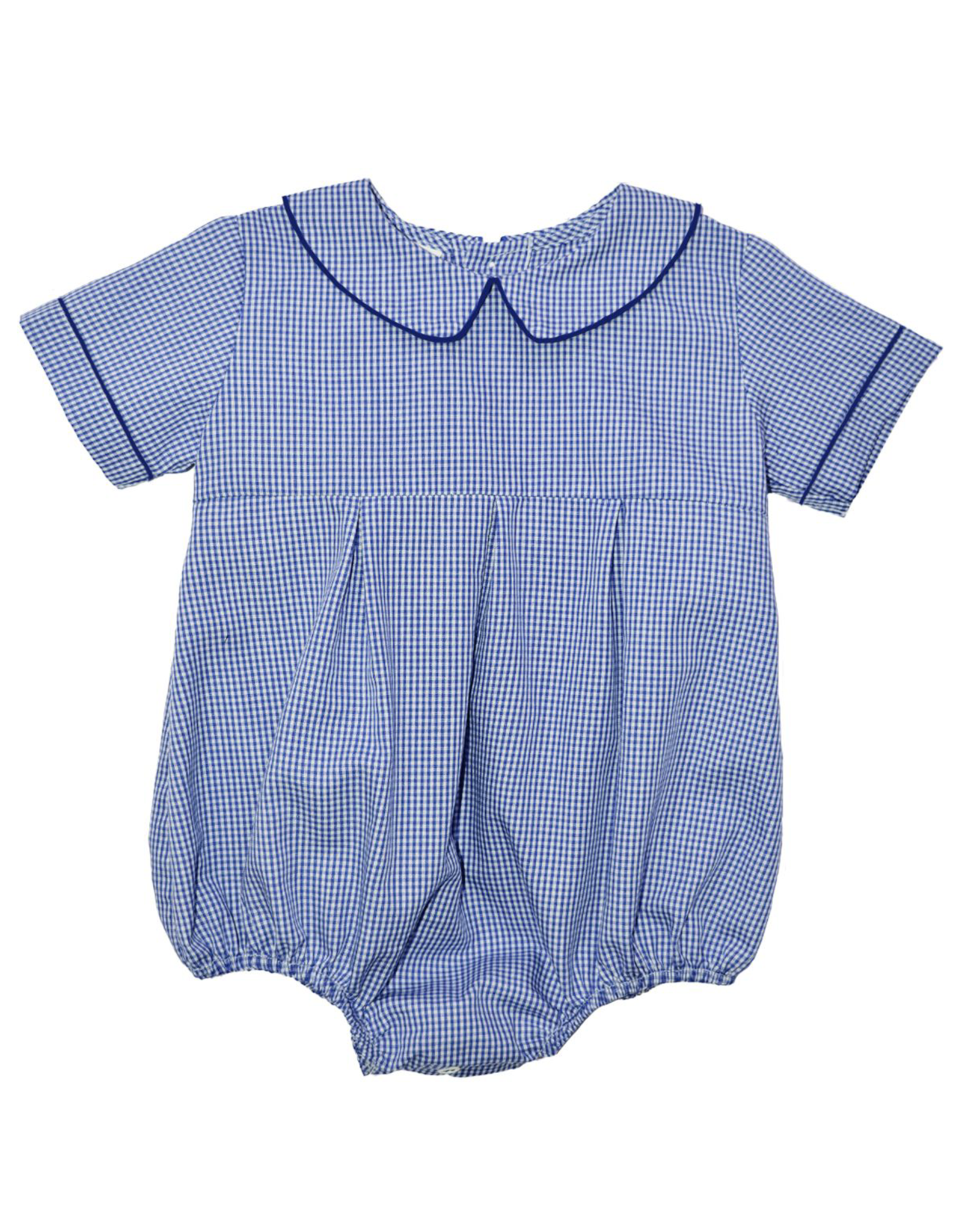 Vive la Fete VFF25 Boy Bubble Royal Blue Gingham