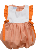 Vive la Fete VFF25 Girls Bubble Orange Gingham