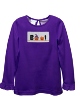 Vive la Fete VFF25 Purple Halloween Smocked Shirt