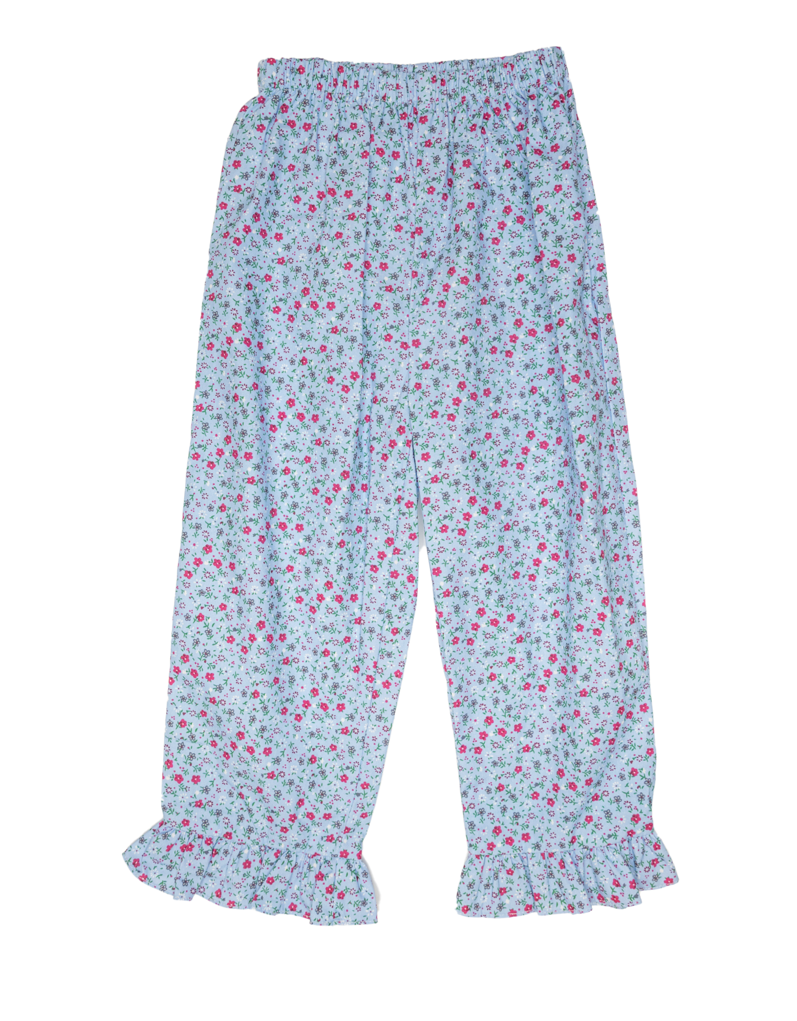 Petit Ami 3/4379 Red Floral Pant Set