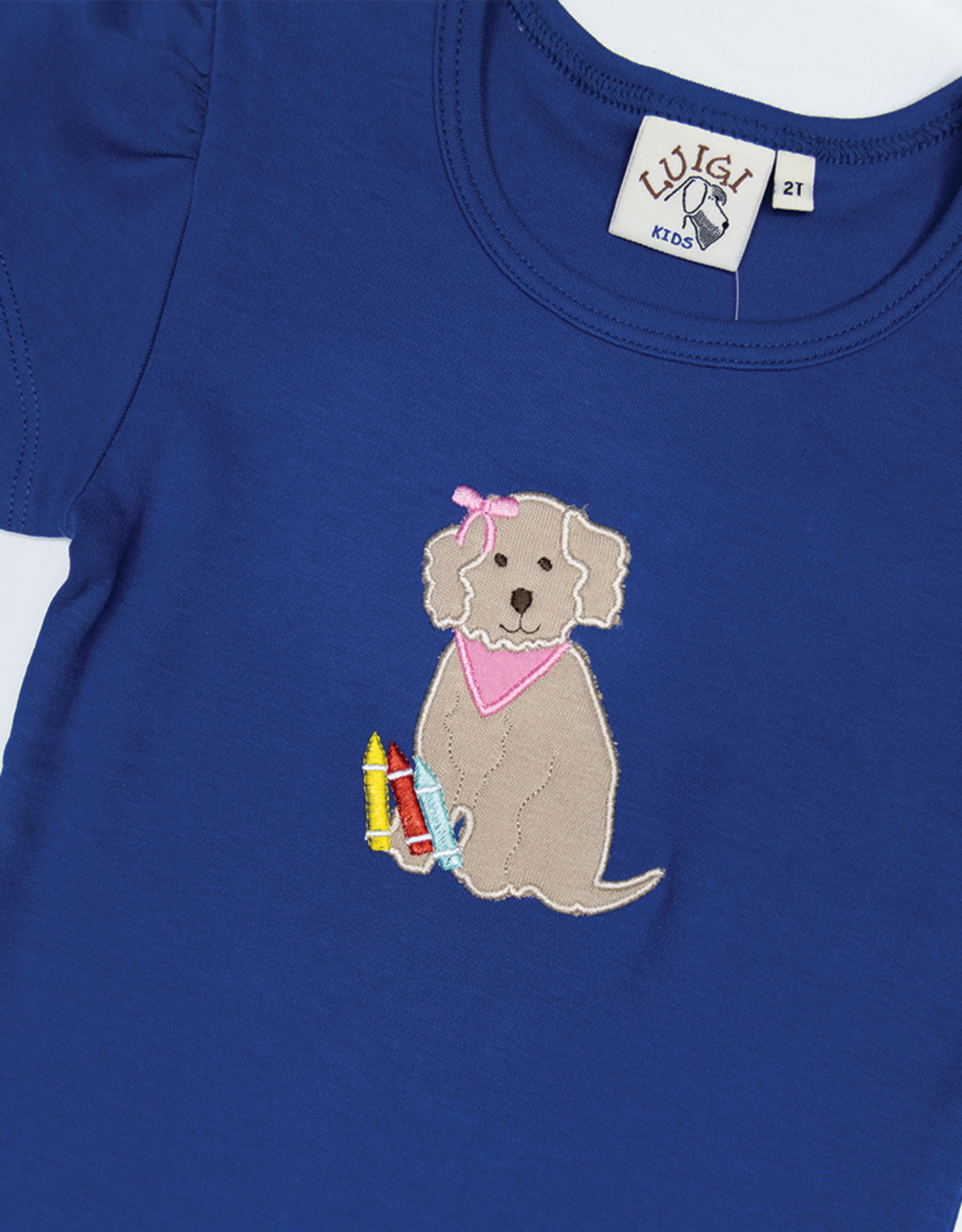 Luigi F25 Girl Doodle Crayons Shirt