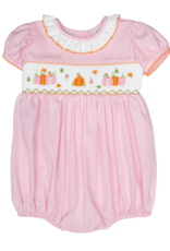Lulu Bebe LBF25 Rosie Smocked Pumpkin Bubble