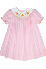 Lulu Bebe LBF25 Emma Smocked Pumpkin Bishop