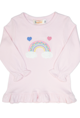 Luigi F25 Ruffle Shirt Pink Rainbow
