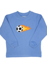 Luigi F25 SW007 Sweatshirt Chambray Soccer/Flame