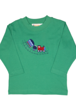 Luigi F25 LS Shirt Green Declining Train