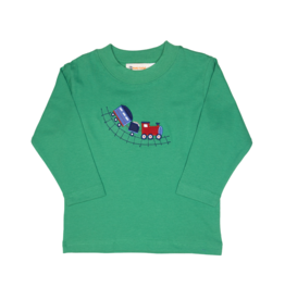 Luigi Long Sleeve Shirt Green Declining Train