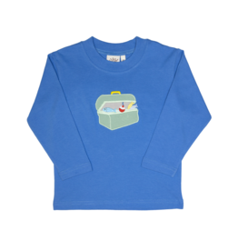 Luigi Long Sleeve Shirt Blue Tackle Box