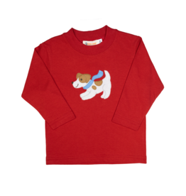 Luigi (12 Month) Long Sleeve Shirt Red Dog w/ Bandana