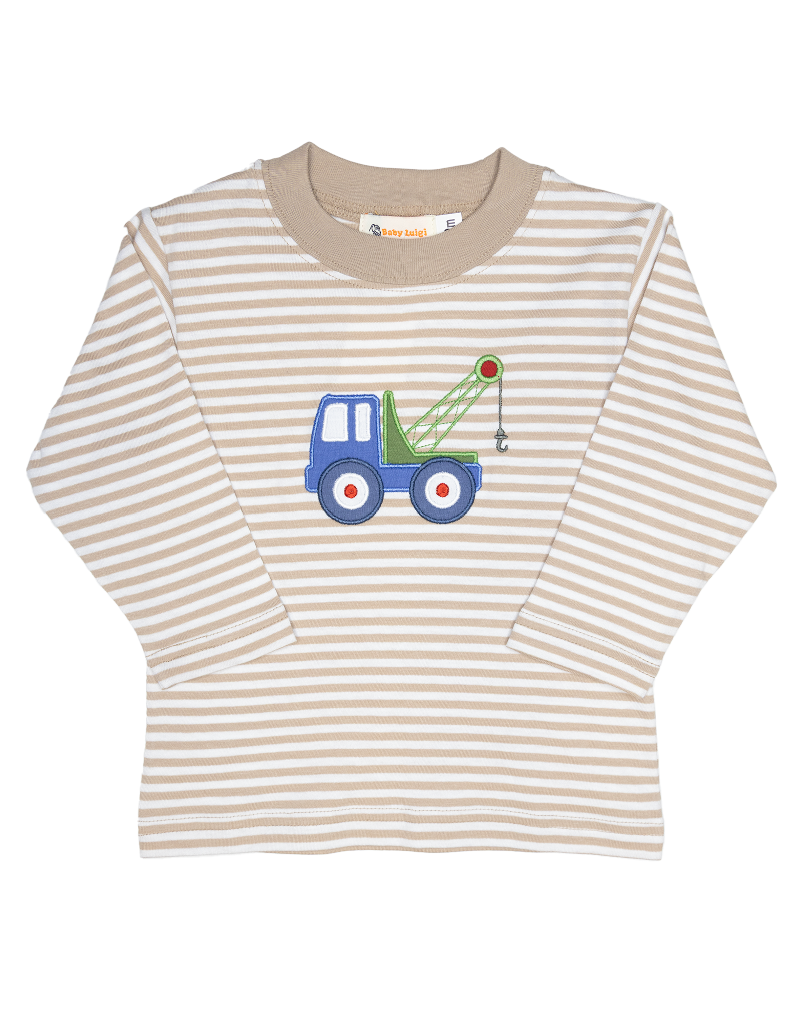 Luigi F25 LS Shirt Sand Stripe Tow Truck
