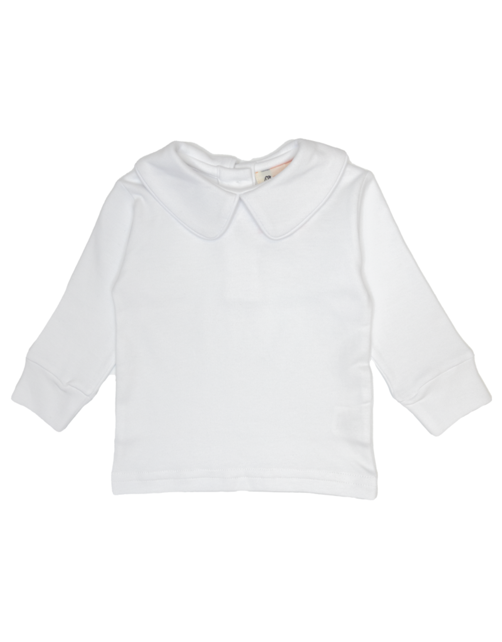 Luigi KB042 LS Boy Collared Shirt White/White