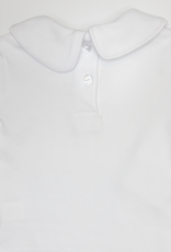 Luigi KB042 LS Boy Collared Shirt White/White
