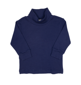 Luigi Navy Turtleneck