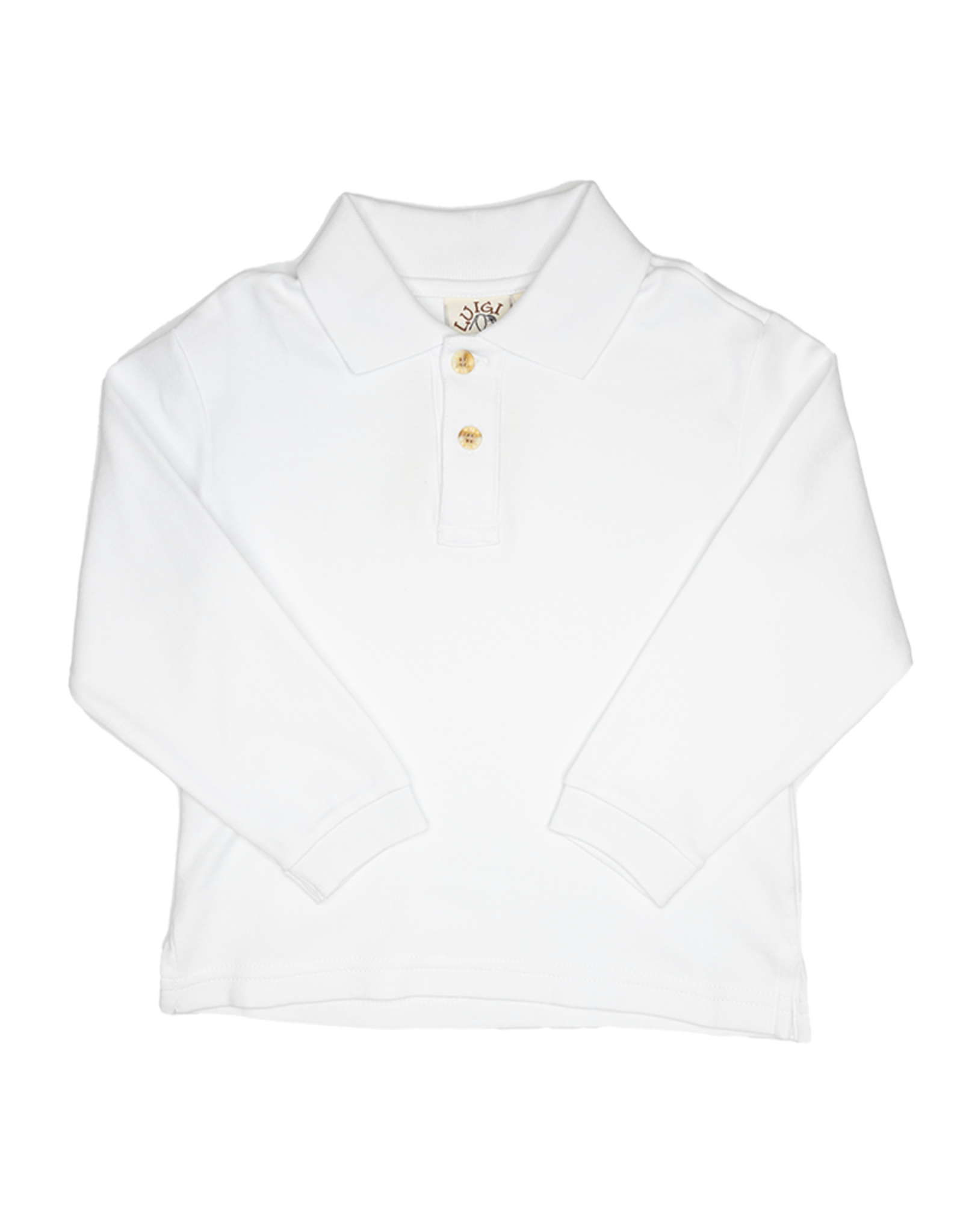 Luigi ITP014 Luigi LS Polo White 1