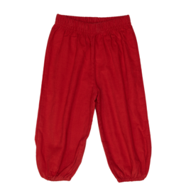 Luigi Red Corduroy Bloomer Pant