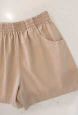 Luigi TWSH417 Twill Short w/Pockets Sand 23