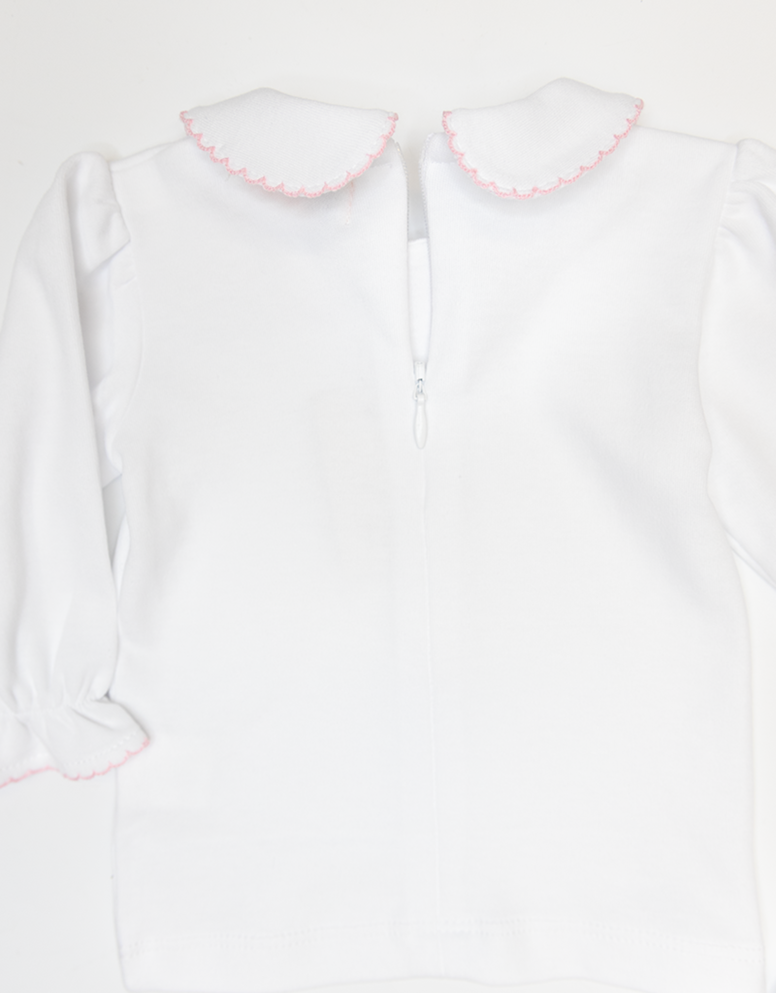 Luigi KB068 LS Blouse White/Pink