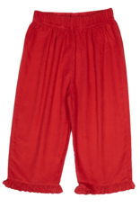 Luigi BP002 Corduroy Ruffle Pant Red
