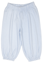 Luigi IP052P Lt. Blue Gingham Bloomer Pant