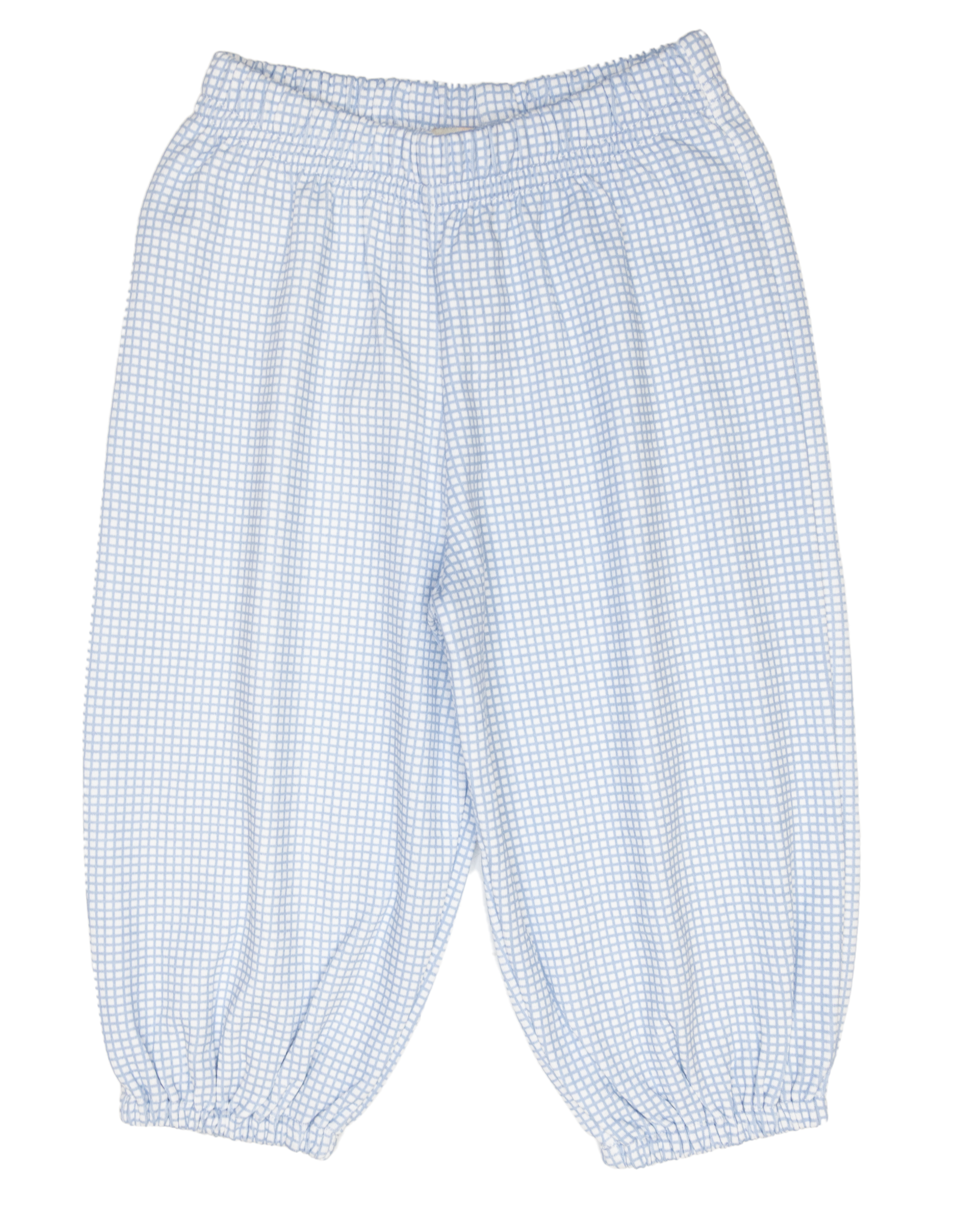 Luigi IP052P Lt. Blue Gingham Bloomer Pant