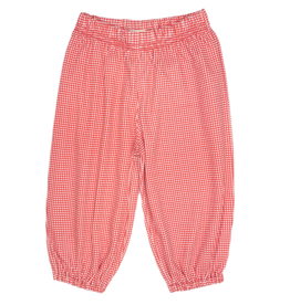 Luigi Red Gingham Bloomer Pant