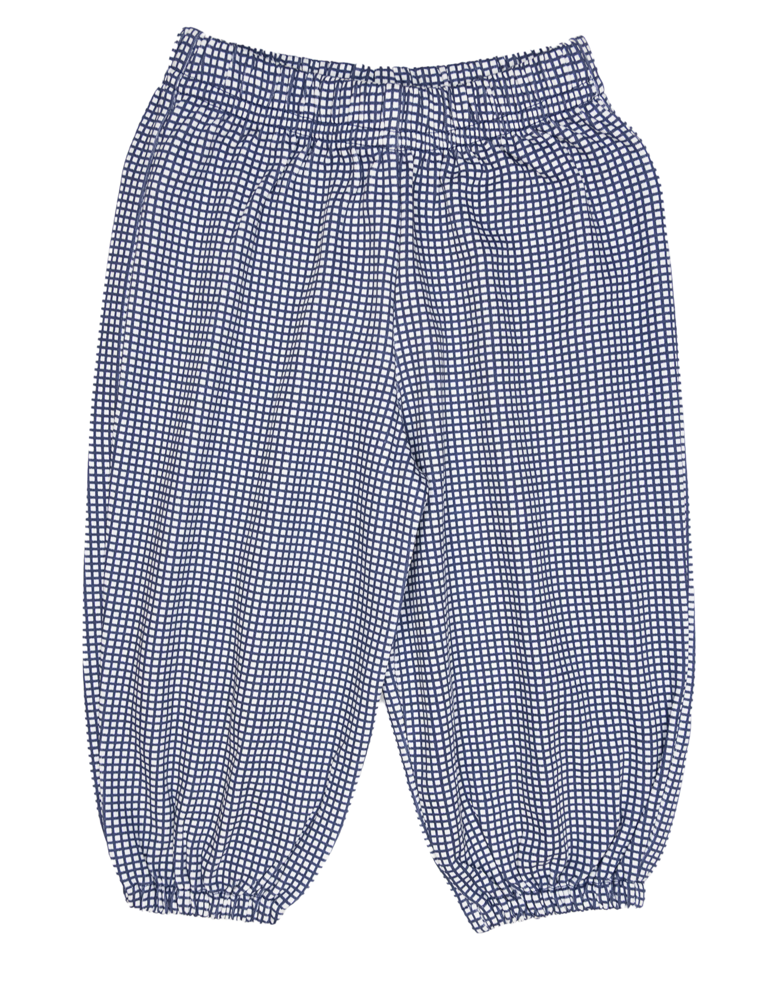 Luigi IP052P Navy Gingham Bloomer Pant