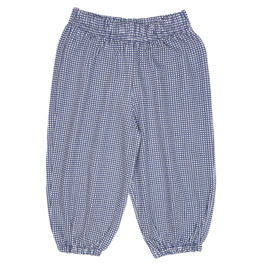 Luigi Navy Gingham Bloomer Pant