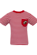 Claire and Charlie 5082P Red Football Pocket Shirt