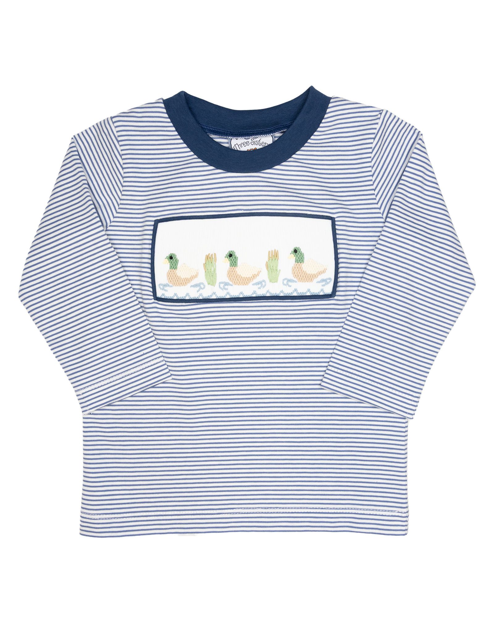 Three Sisters 731 Mallard Smocked Shirt