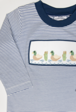 Three Sisters 731 Mallard Smocked Shirt