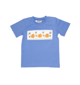 Three Sisters It's Fall Smocked Shirt