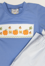 Three Sisters 724 It's Fall Smocked Shirt