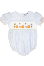 Three Sisters 723 It's Fall Smocked Girl Bubble