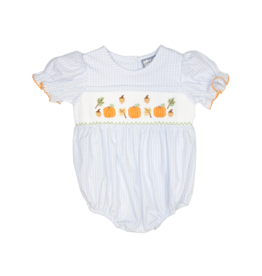 Three Sisters It's Fall Smocked Girl Bubble