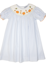 Three Sisters 722 It's Fall Smocked Bishop Dress