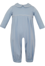 Petit Bebe 415I2 Blue Knit Long Bubble