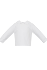Petit Bebe 490LS Woven White Peter Pan Shirt