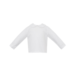 Petit Bebe Woven White Peter Pan Shirt