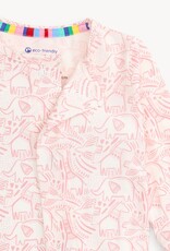 Magnetic Me MM Modal Footie Pink Herds of a Feather