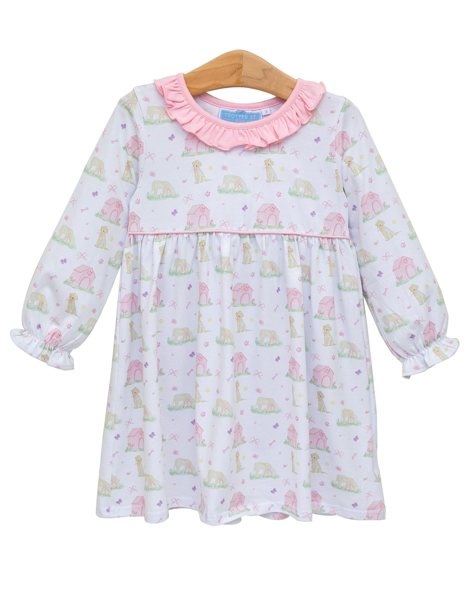 Trotter Street Kids TSF25 Puppy Pals Dress