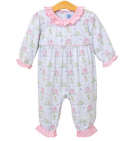 Trotter Street Kids Puppy Pals Ruffle Romper