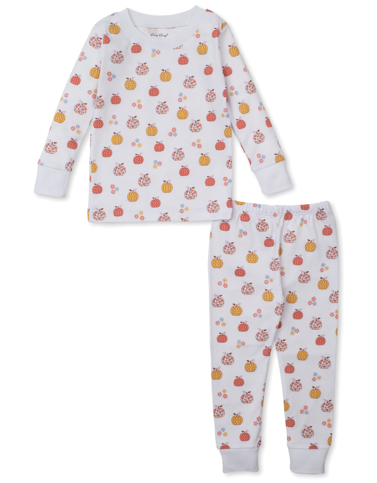 Kissy Kissy Patchwork Pumpkin Floral 2pc PJ