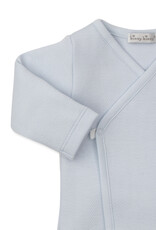 Kissy Kissy Sweet Homecoming Jacquard Footed Pant Set Blue